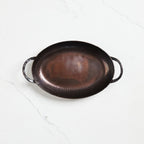 Rôtissoire ovale en acier au carbone Smithey 