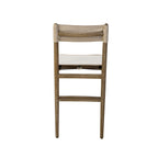 Tabouret de bar en lin Preston