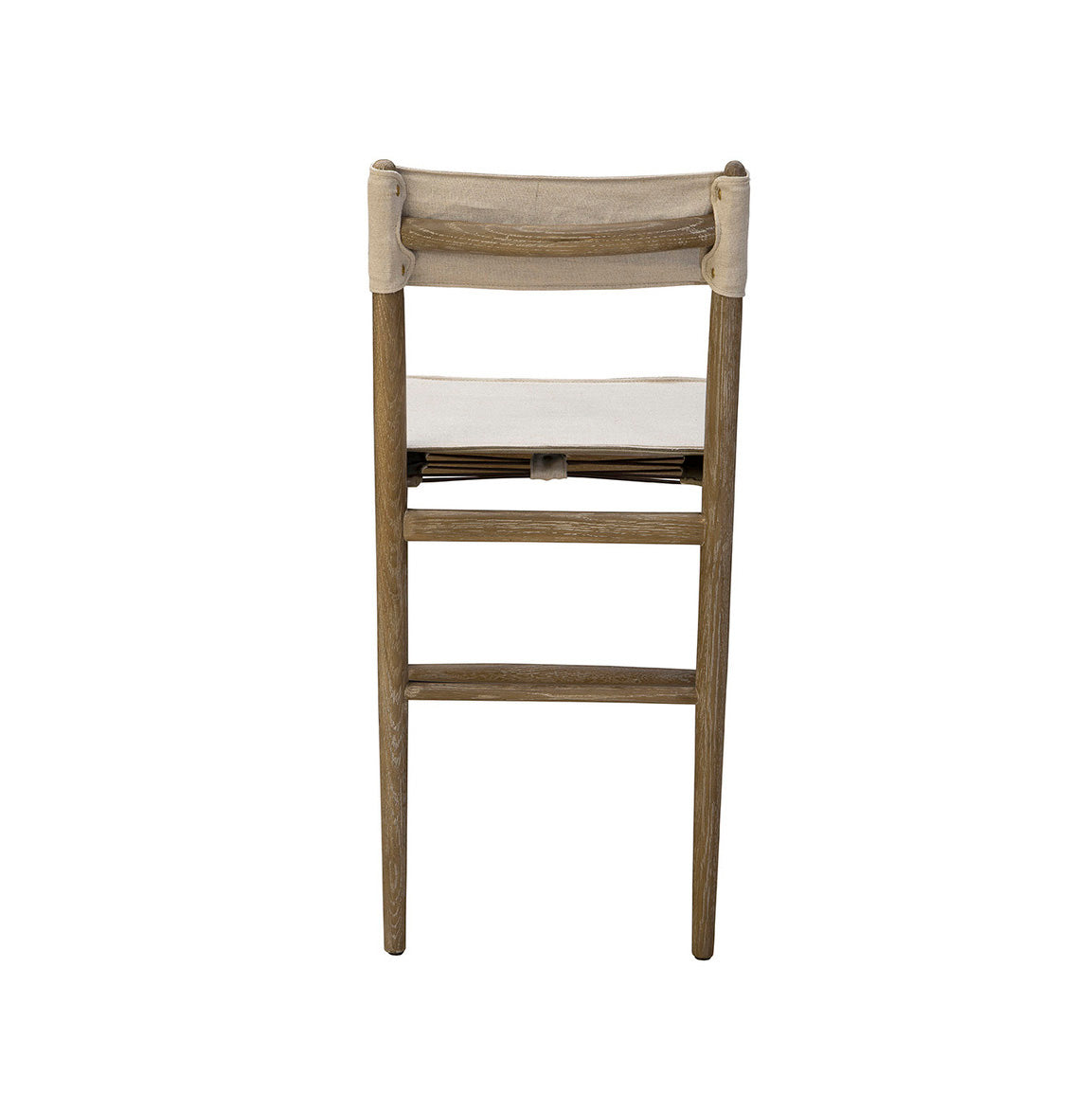 Tabouret de bar en lin Preston