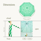 Parapluie original Duckhead à Kelly