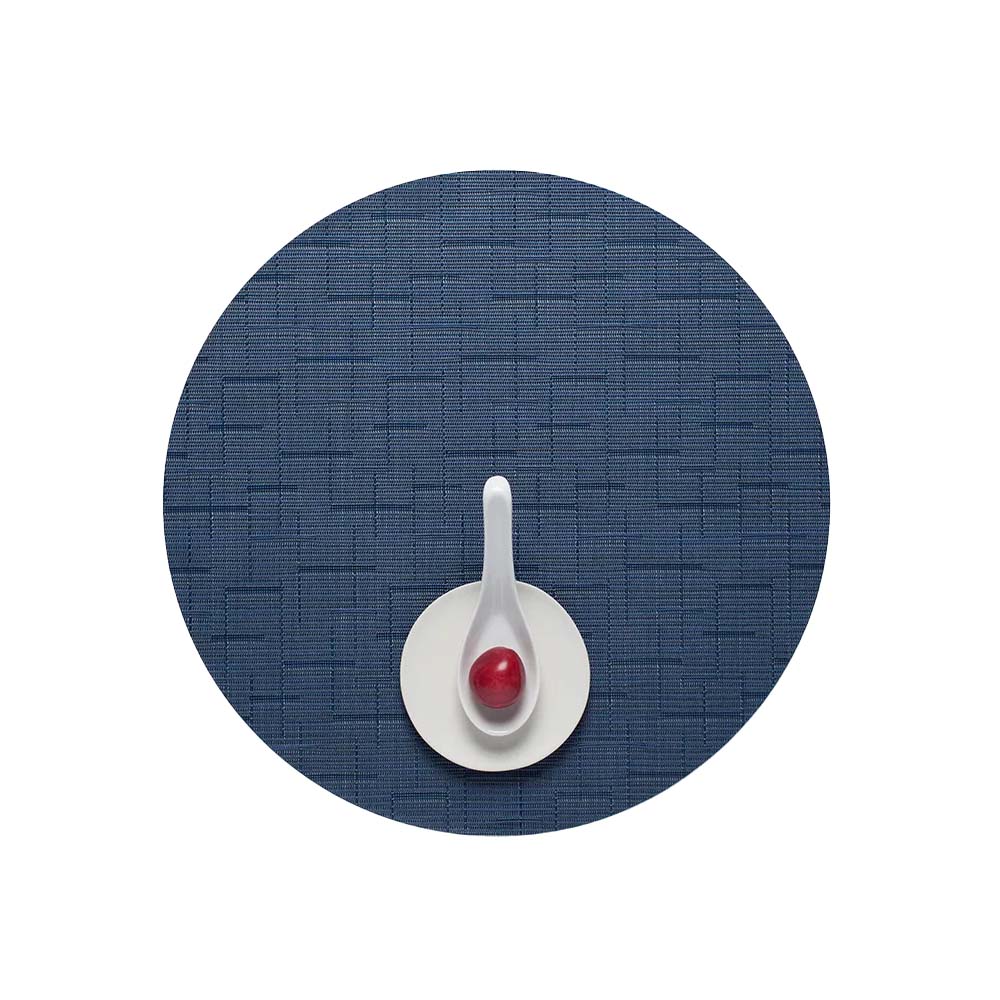 Sets de table ronds en bambou Chilewich Signature