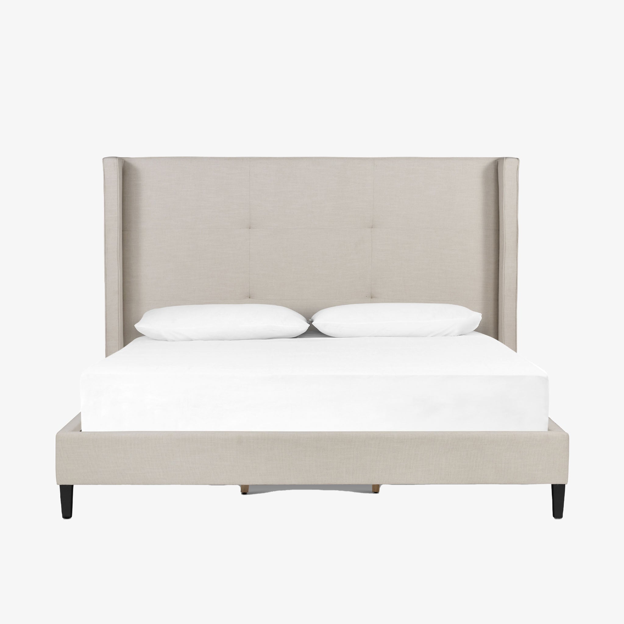 Lit Madison Four Hands en cambric ivoire