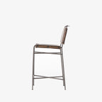 Tabouret de bar Four Hands Wharton en marron vieilli