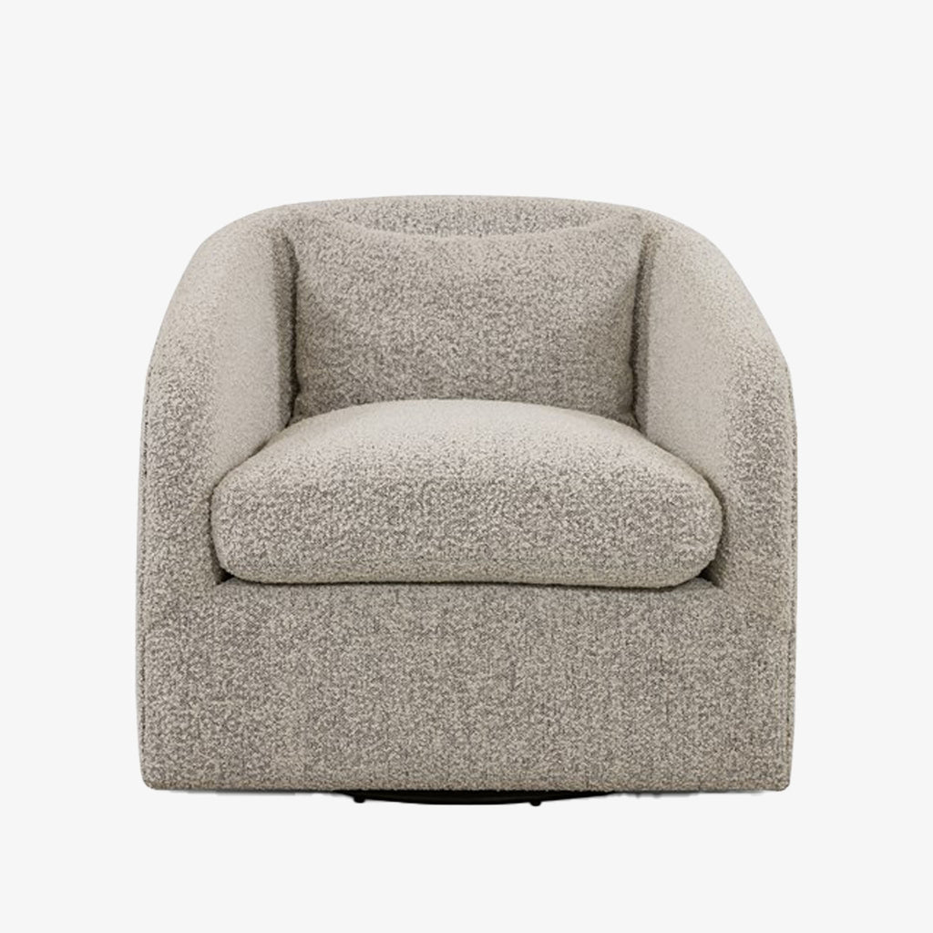 Fauteuil pivotant Four Hands Topanga en Knoll Domino