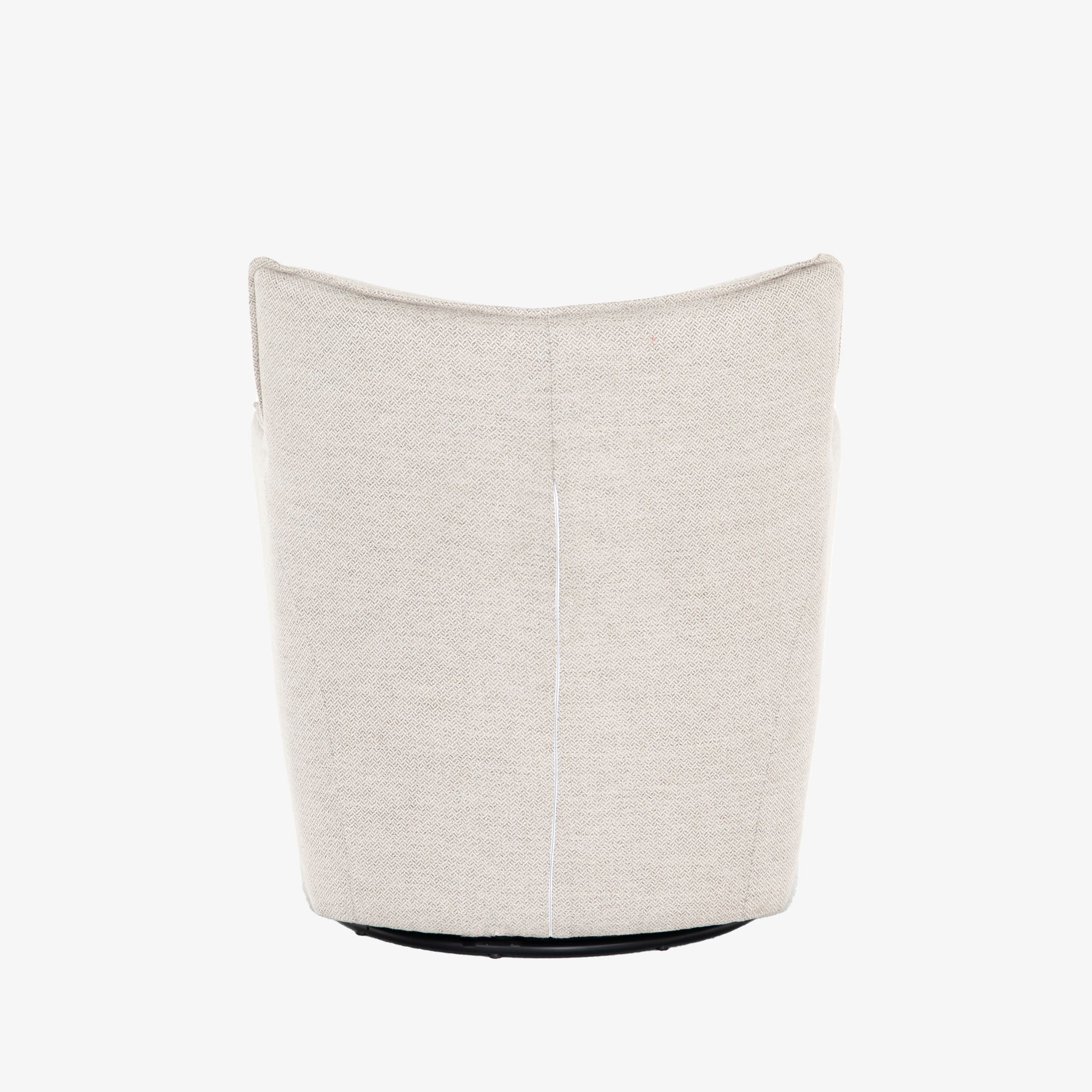 Fauteuil pivotant Kimble Four Hands en platine noble