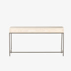 Bureau modulaire Four Hands Trey en peuplier couleur tourterelle