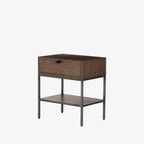 Table de chevet Four Hands Trey en Auburn Poplar
