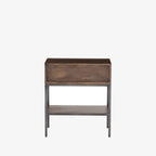 Table de chevet Four Hands Trey en Auburn Poplar