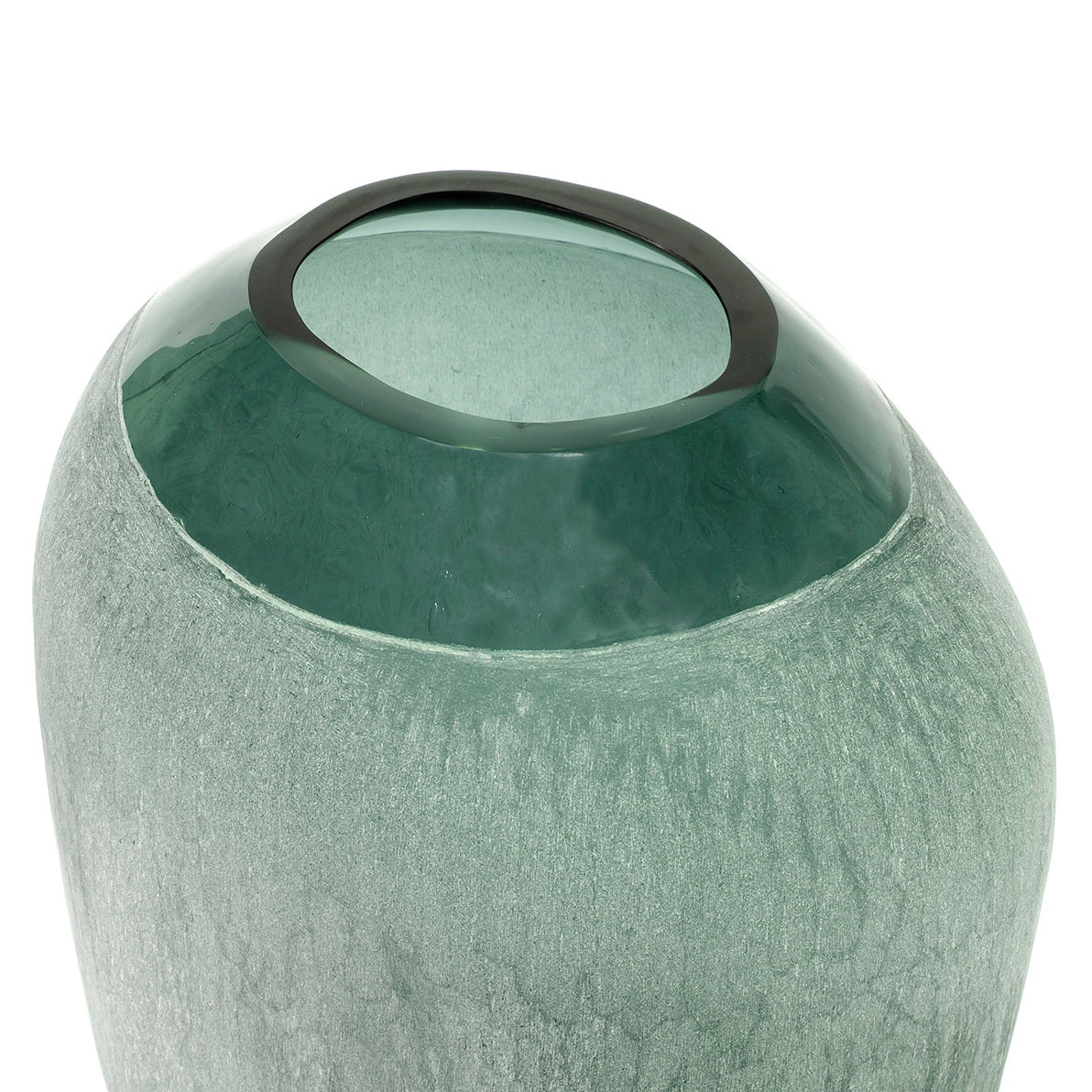 Vase en verre Palecek Mykonos, grand