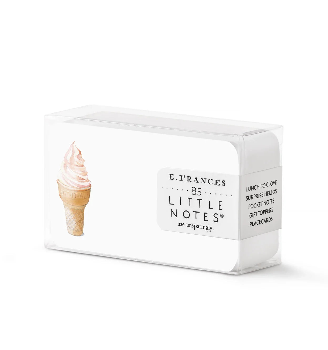 Petits mots sur la crème glacée par E Frances