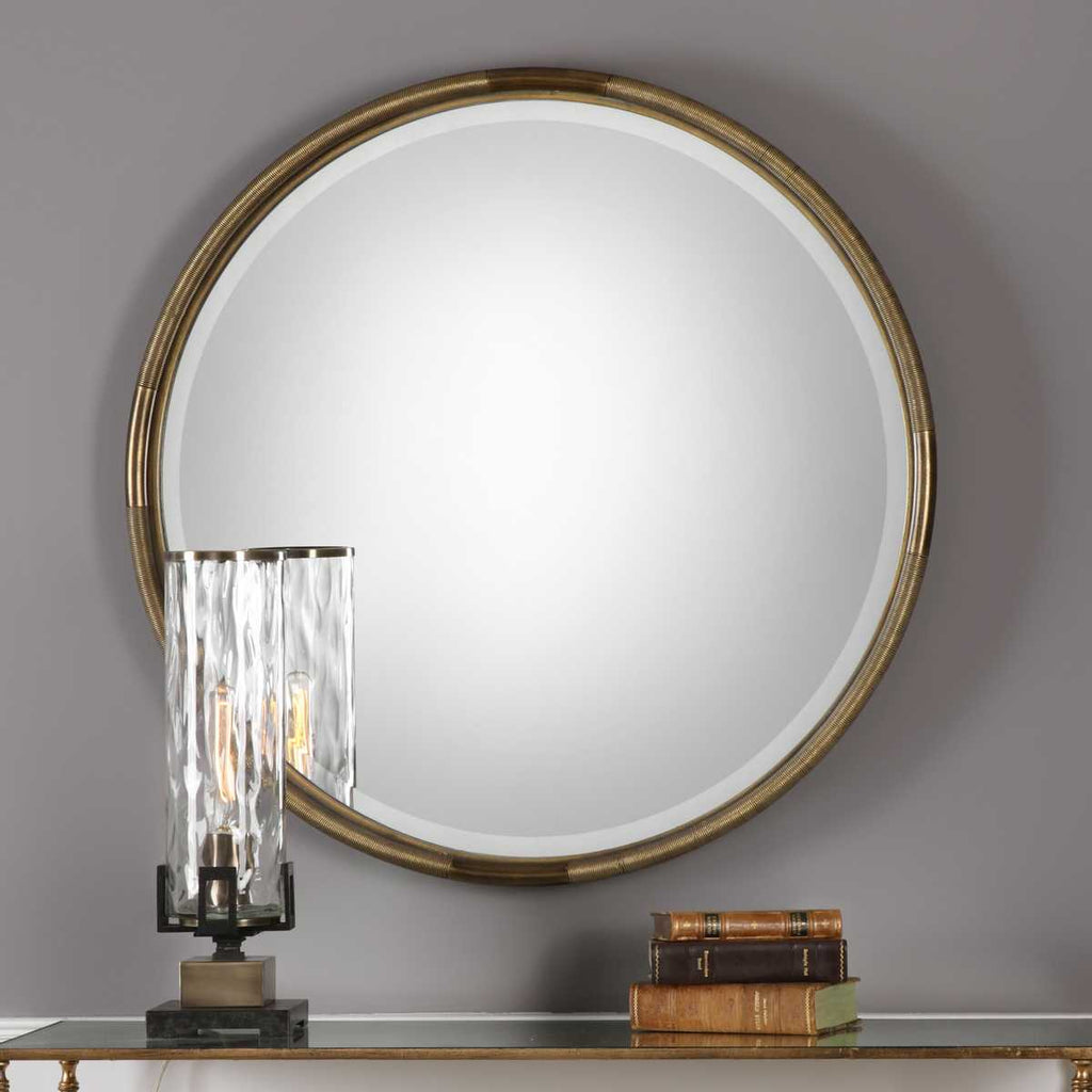 Miroir rond décoratif Finlow