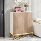 Meuble à chaussures moderne avec portes, 6 niveaux, pour 20 paires de chaussures, idéal pour l'entrée.