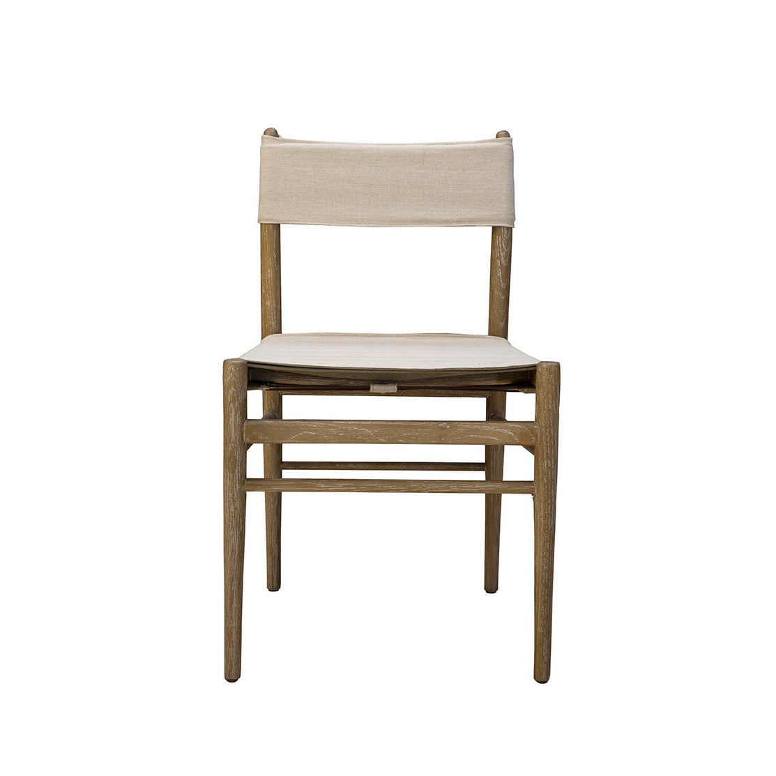 Chaise de salle à manger en lin Preston