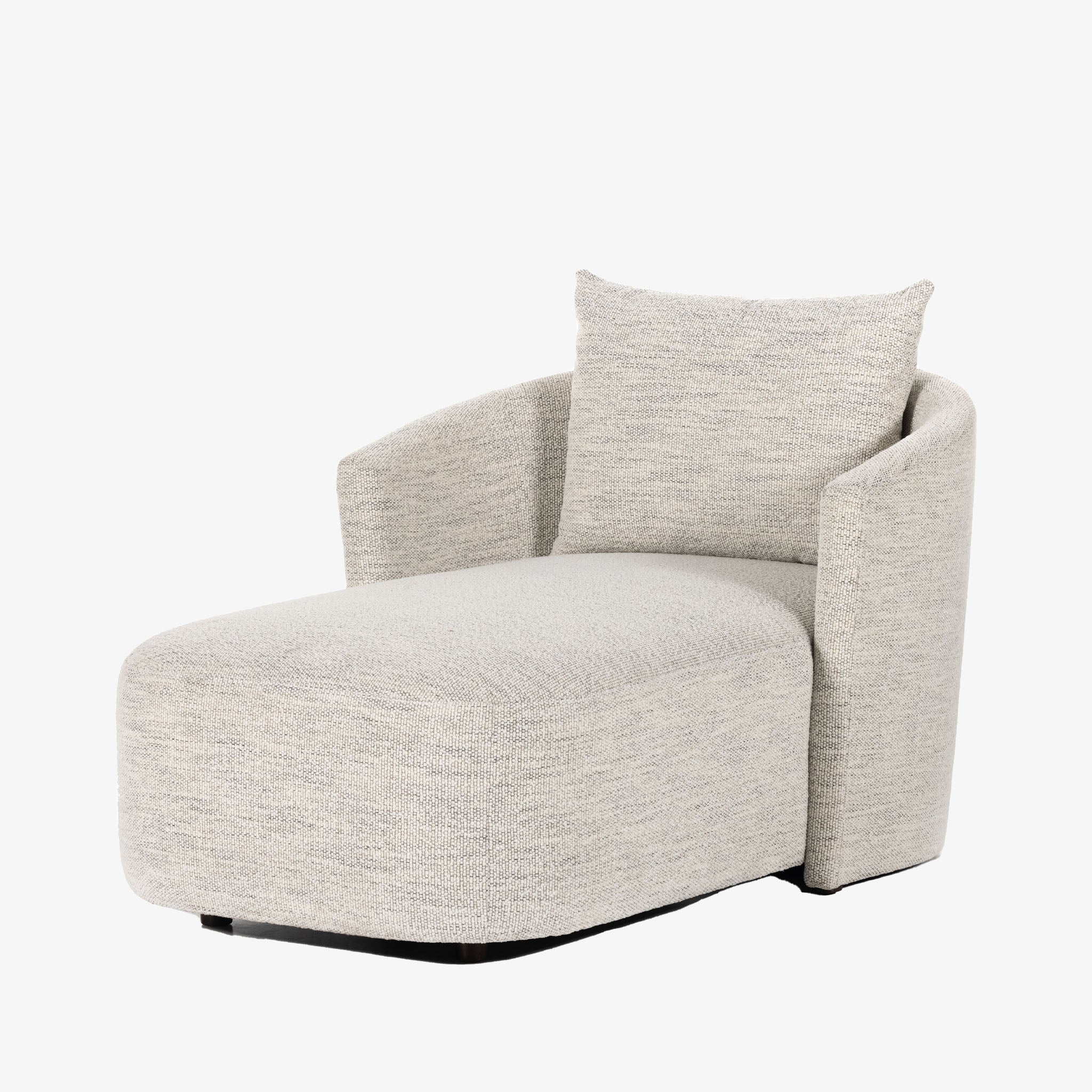 Chaise longue Four Hands Farrah en coton mérinos