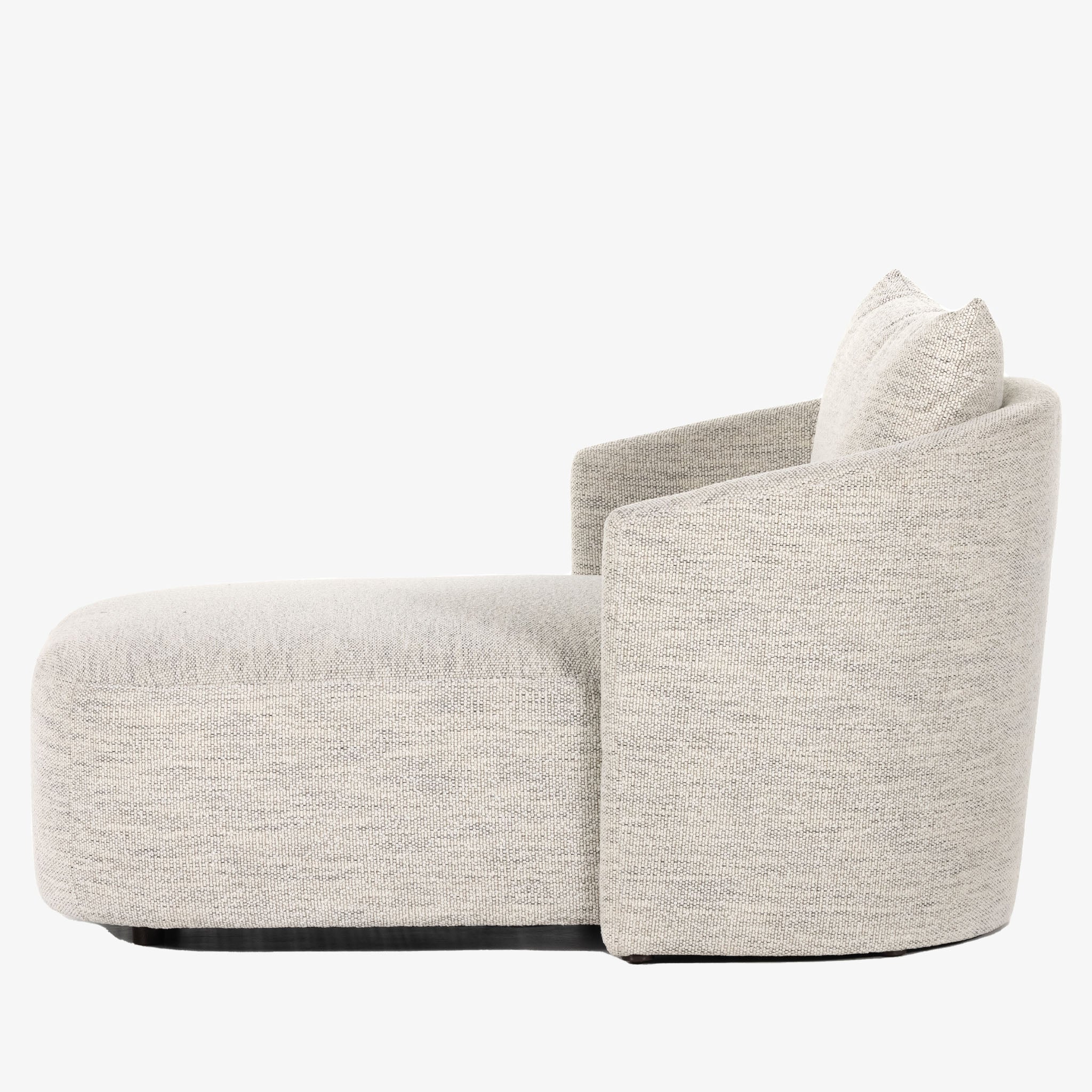 Chaise longue Four Hands Farrah en coton mérinos