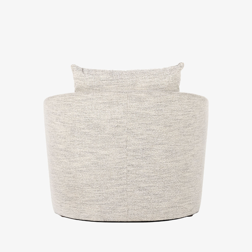 Chaise longue Four Hands Farrah en coton mérinos