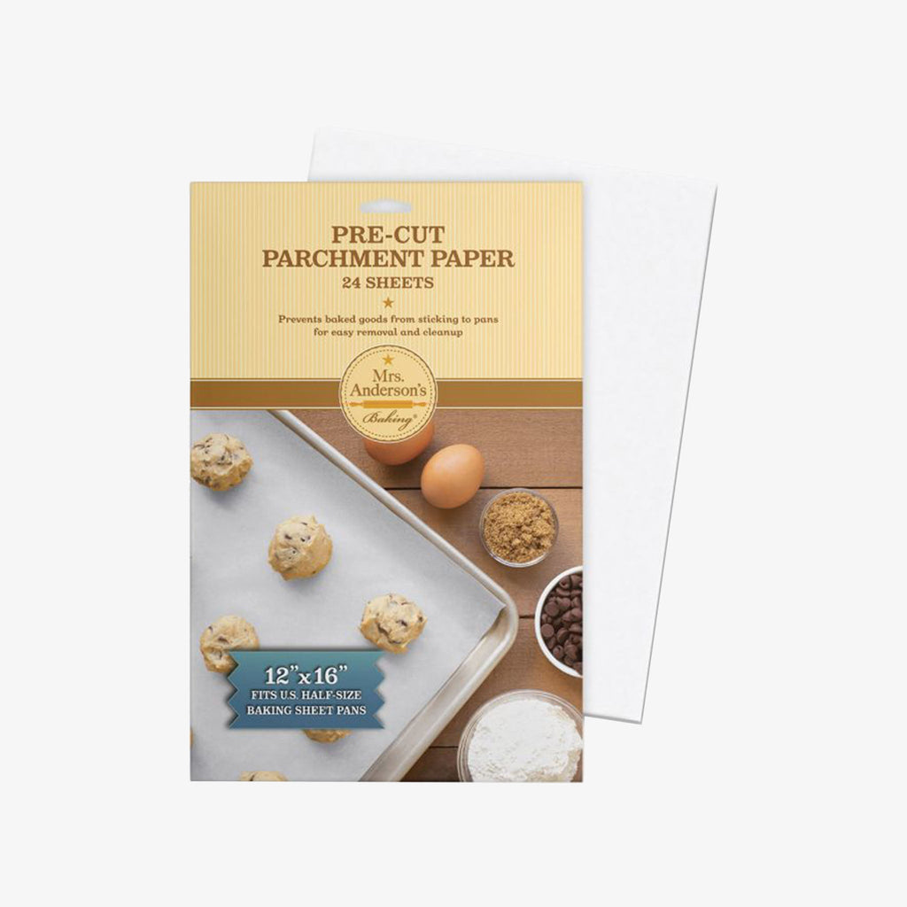 Paquet de 24 feuilles de papier sulfurisé prédécoupées