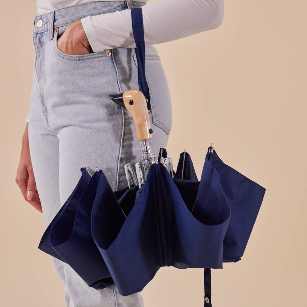 Parapluie original Duckhead bleu marine