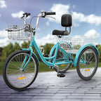 26 Tricycles pour adultes à 3 roues, 7 vitesses