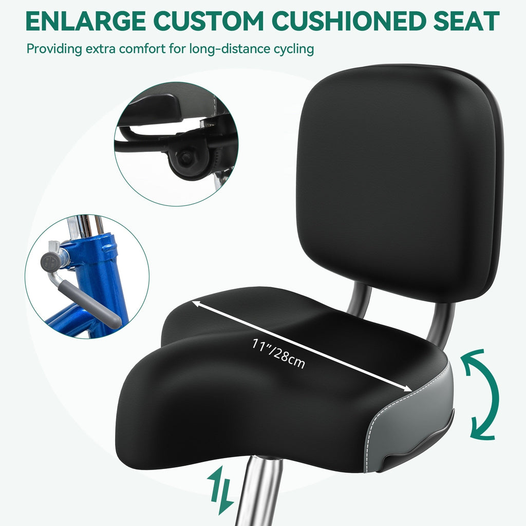 26 Tricycles pour adultes à 3 roues, 7 vitesses