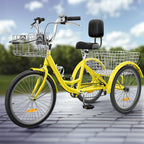 26 Tricycles pour adultes à 3 roues, 7 vitesses