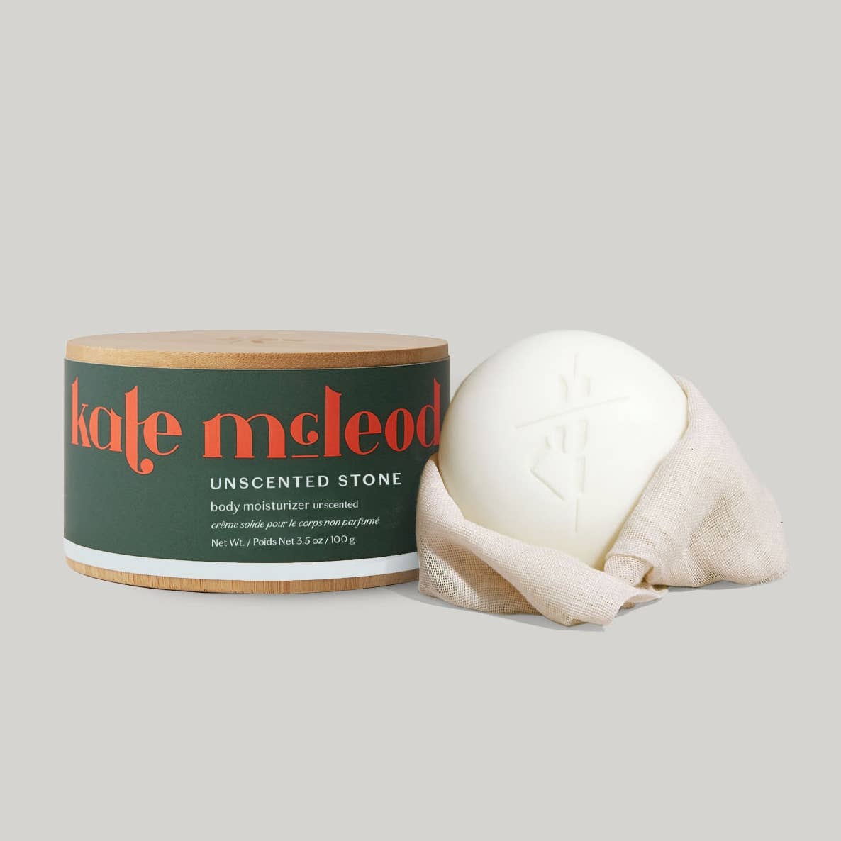 Pain de lotion hydratante intense sans parfum Kate McLeod