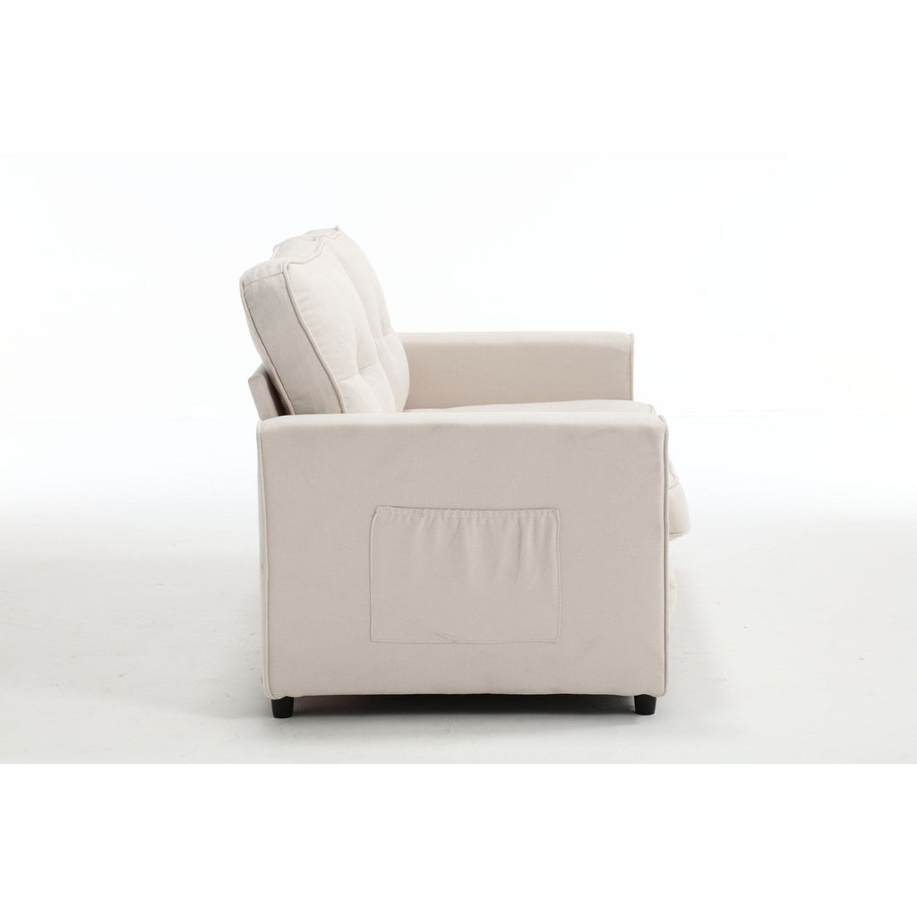 Canapé-lit futon convertible 3 places