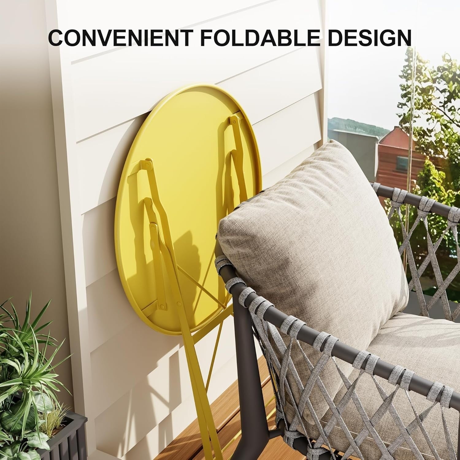 Ensembles bistro de patio 3 pièces