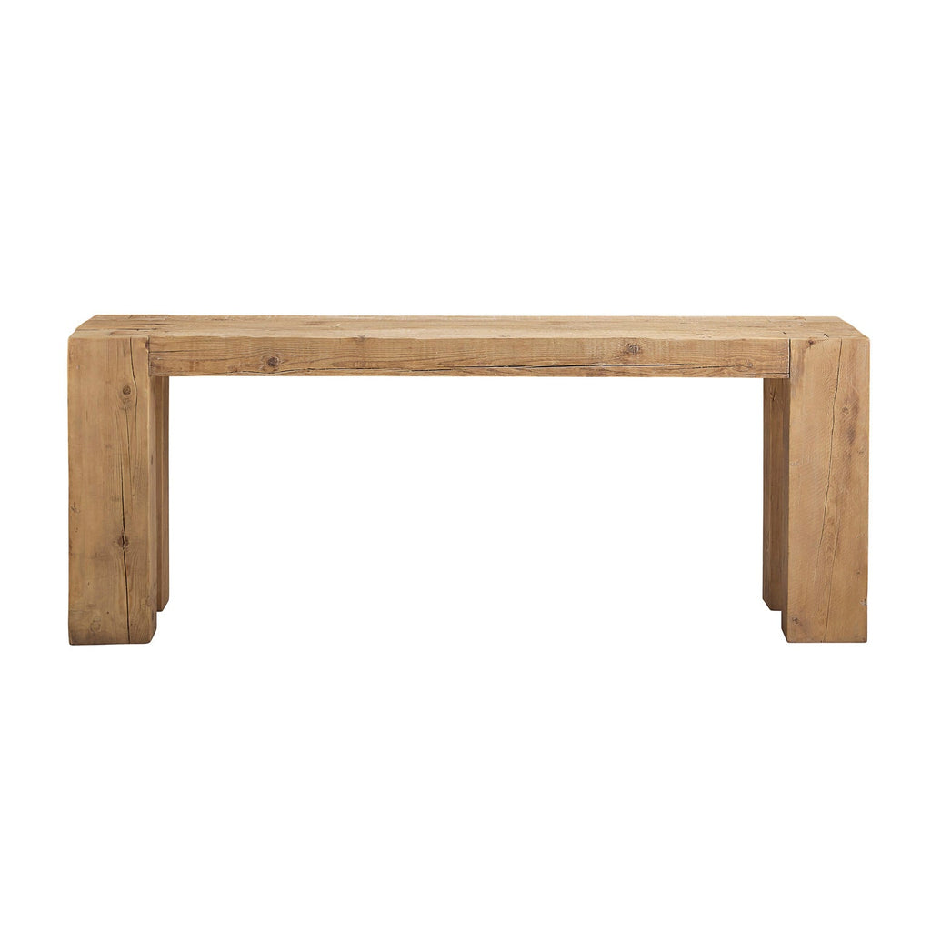 Table console Redford en bois recyclé
