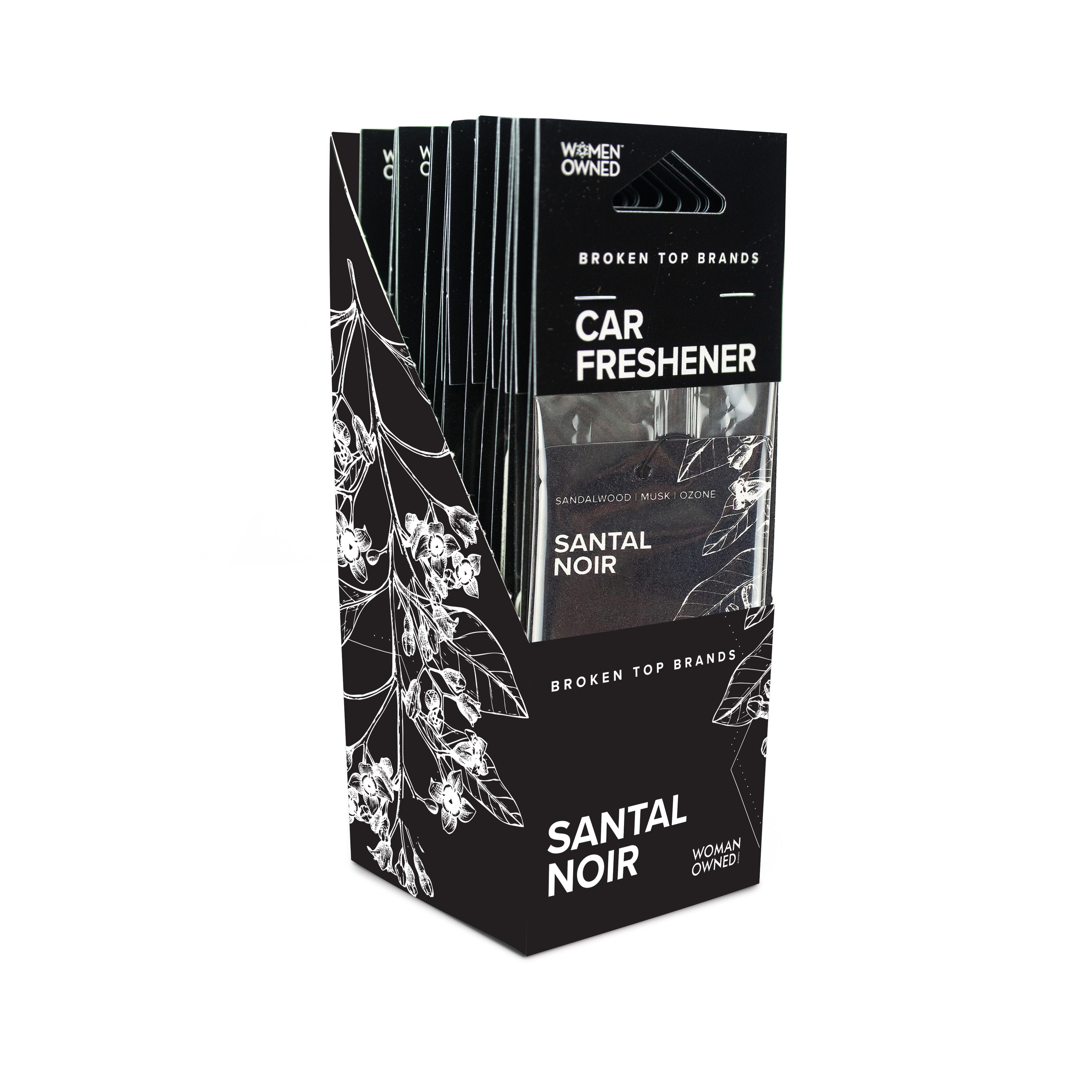 Désodorisants pour voiture Santal Noir