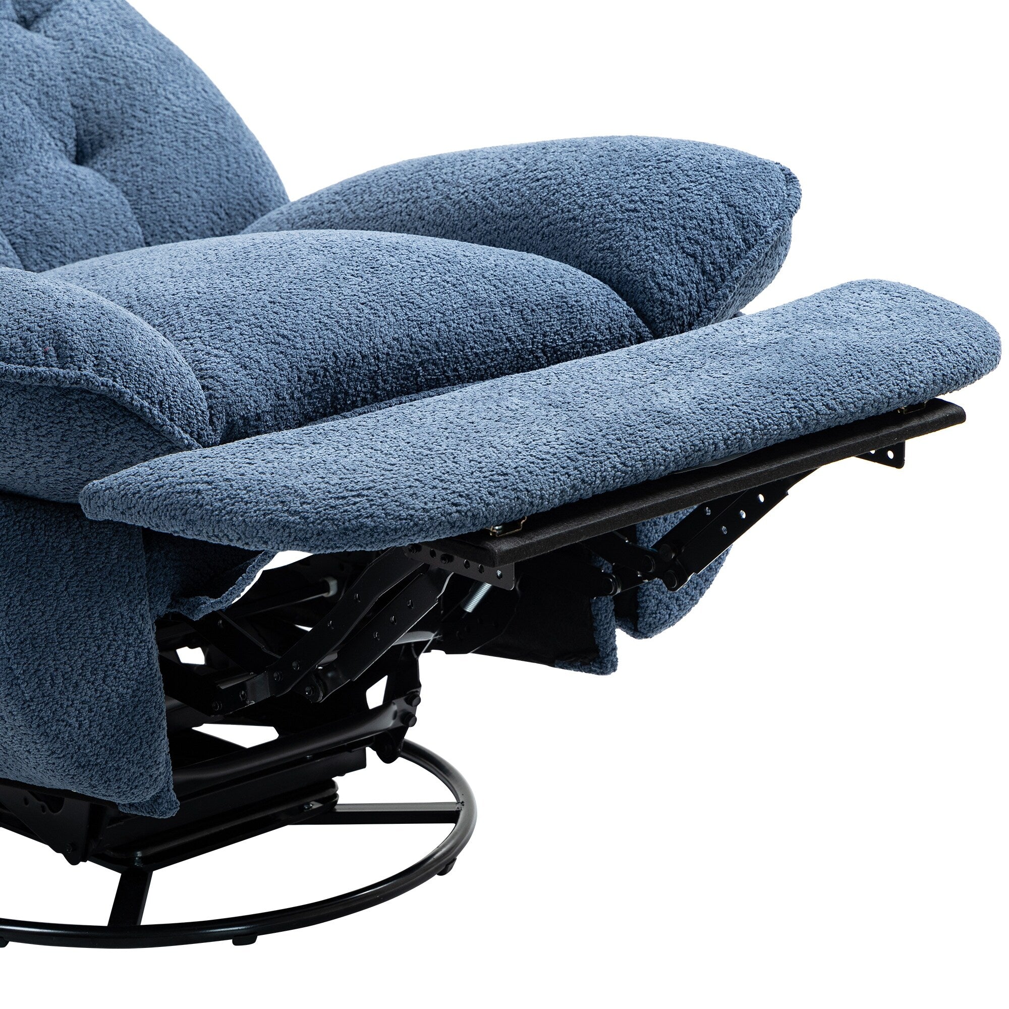 Ensemble de 2 fauteuils inclinables pivotants à 360 degrés
