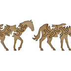 Ballons puzzle de la Liberté au-dessus des terres agricoles