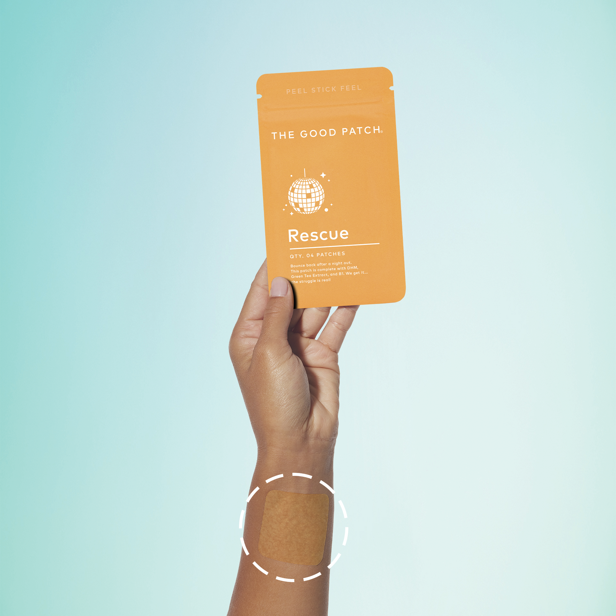 Patch de bien-être portable Rescue