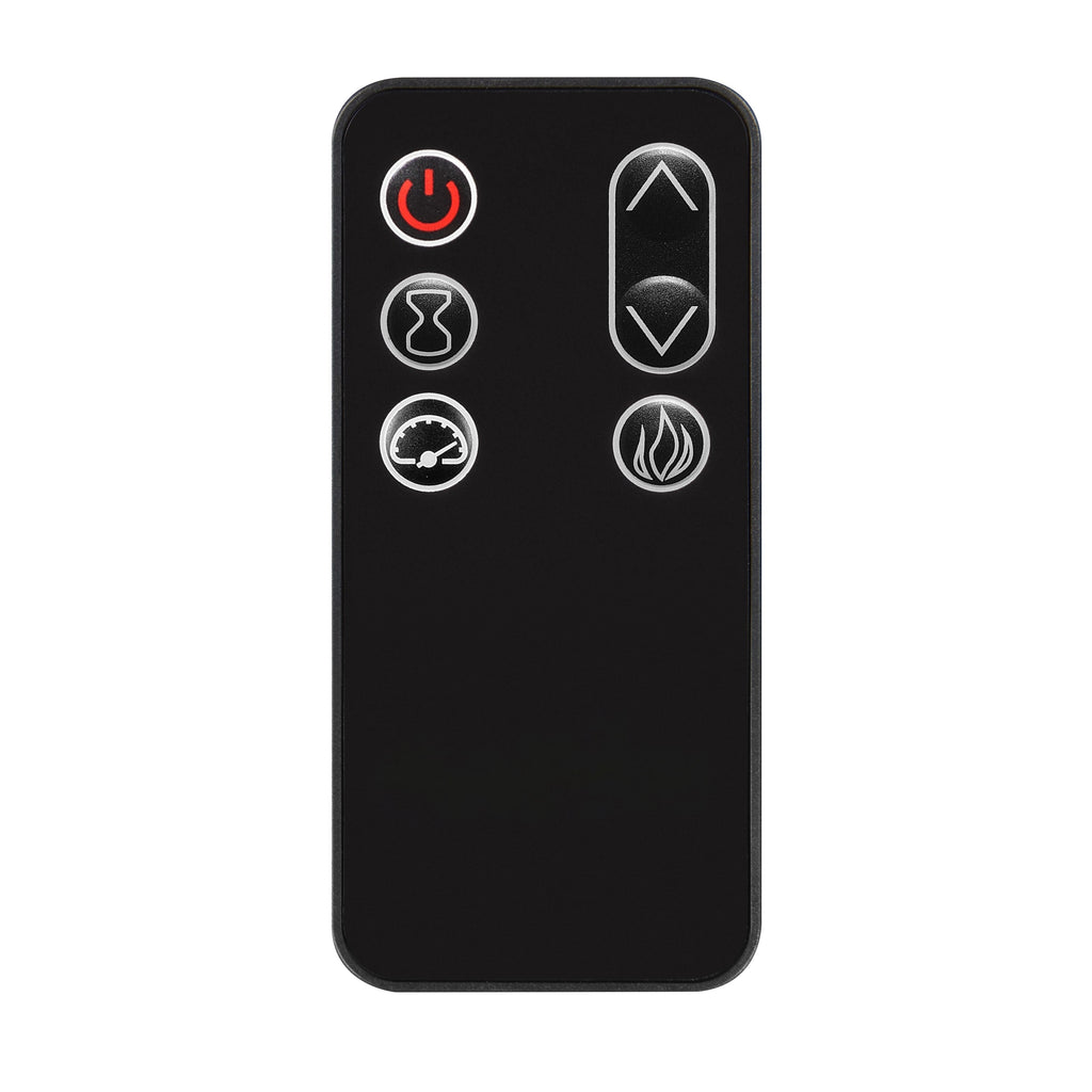 Manteau de cheminée mural en lambris de 52 pouces avec insert de cheminée 3D