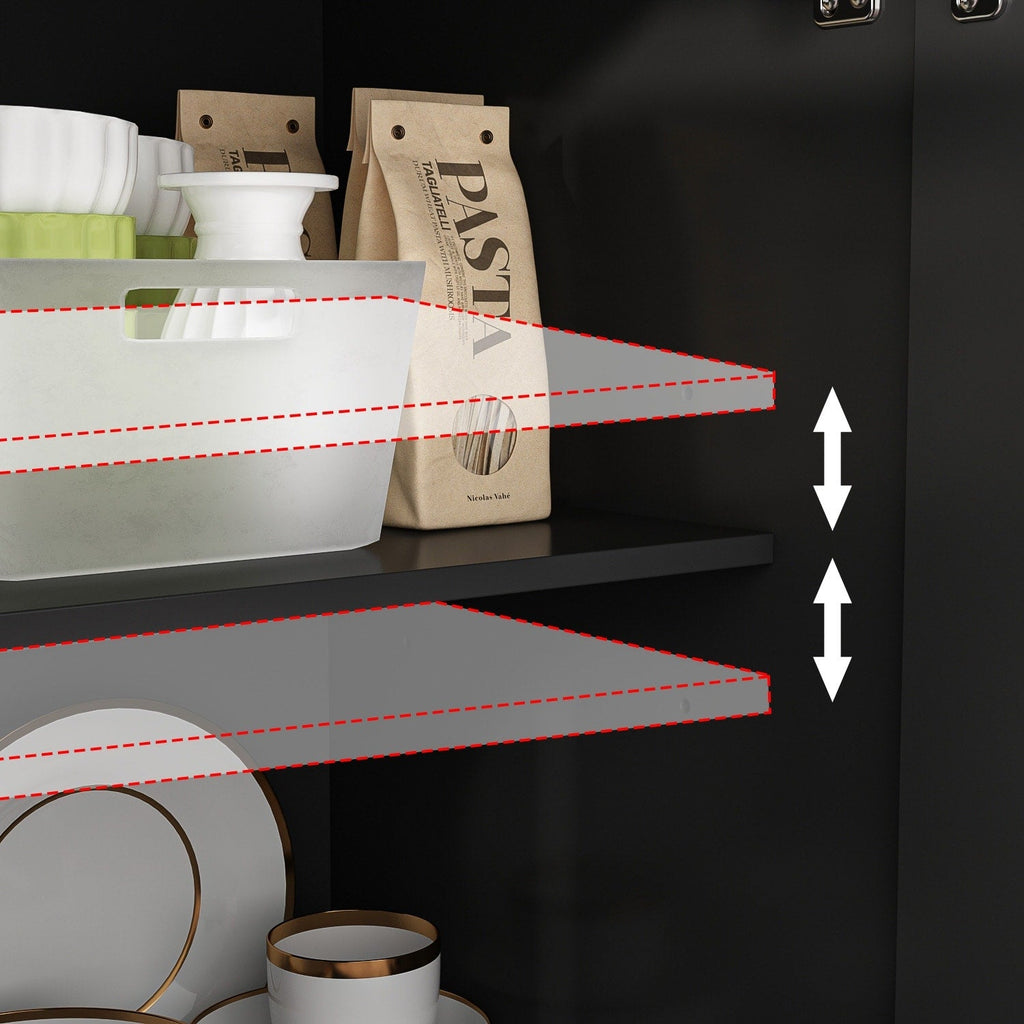 Buffet blanc laqué de style moderne et contemporain du milieu du siècle, 150 cm