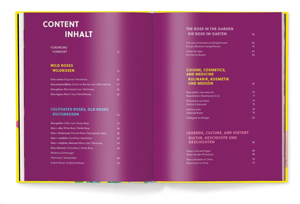 Livre de fleurs de roses