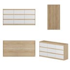 Commode d'appoint 63W à 9 tiroirs pour salon ou chambre