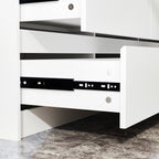 Commode d'appoint 63W à 9 tiroirs pour salon ou chambre