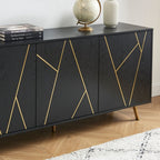 Buffets et vaisseliers en bois de 63 po de largeur - Meuble de rangement