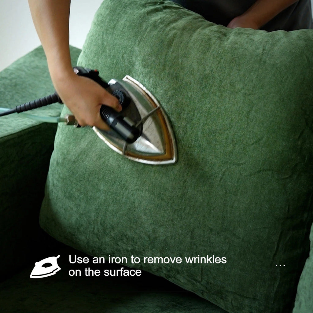 Canapé-lit convertible rembourré 70,87, fauteuil convertible, canapé de sol confortable pour salon, chambre, tissu chenille