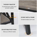 Console extra longue de 70,9 pouces, table d'appoint pour canapé de salon