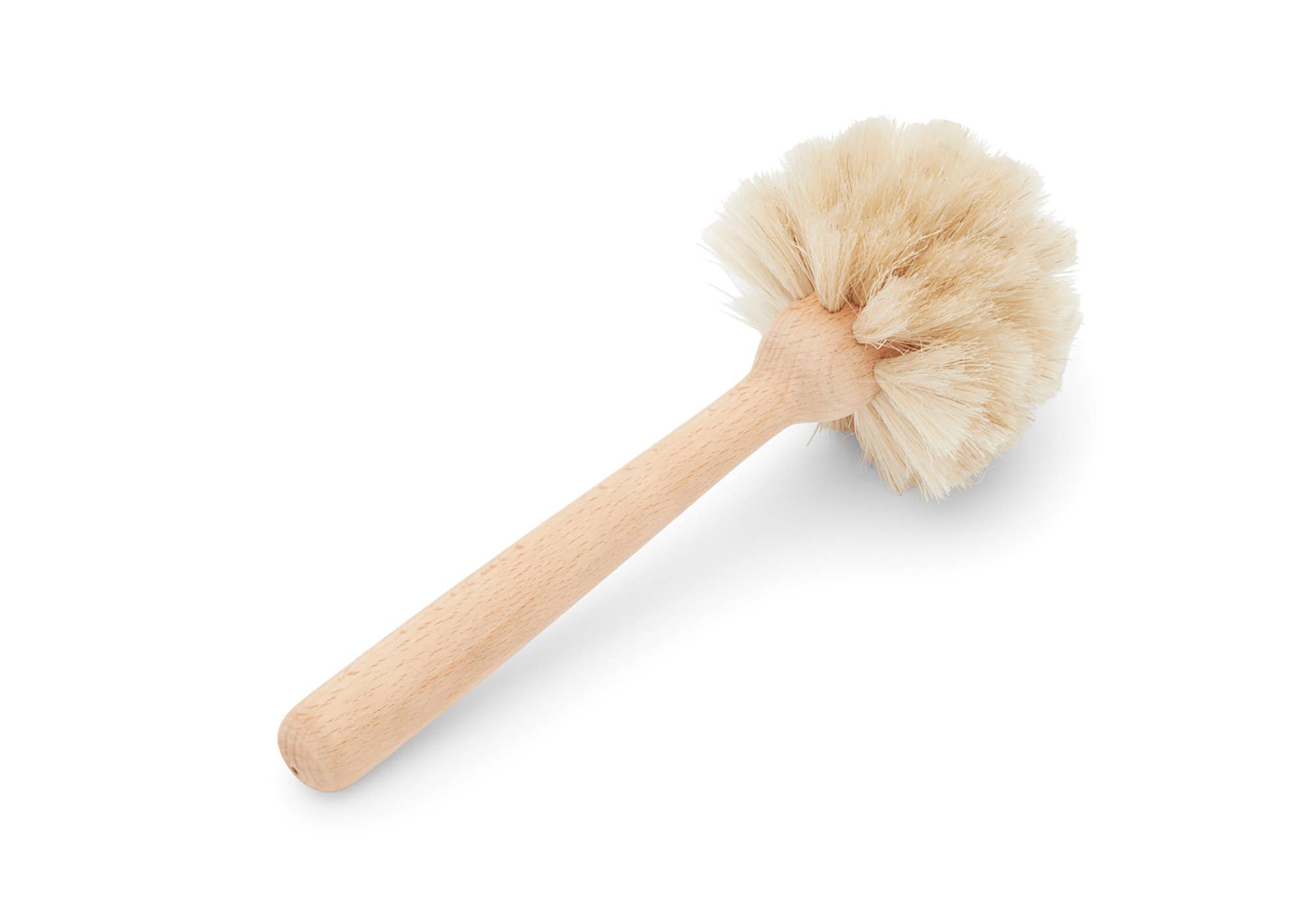 Brosse à vaisselle en crin de cheval naturel