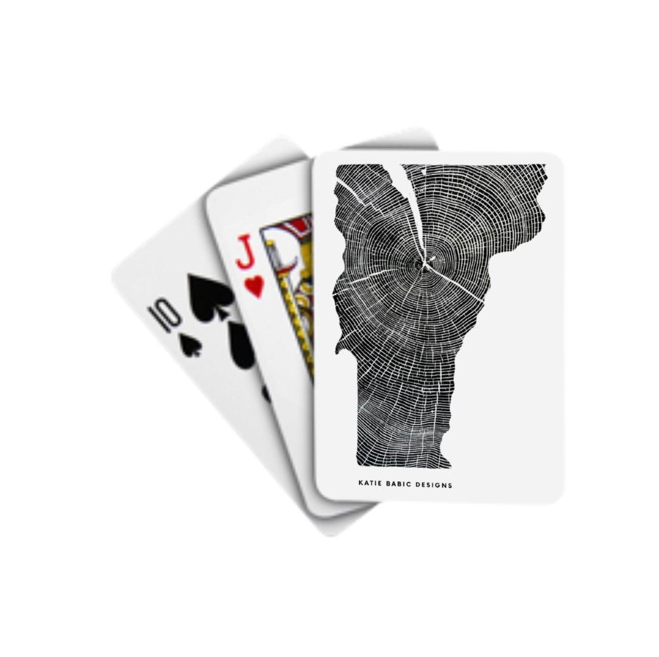 Cartes à jouer Katie Babic Vermont