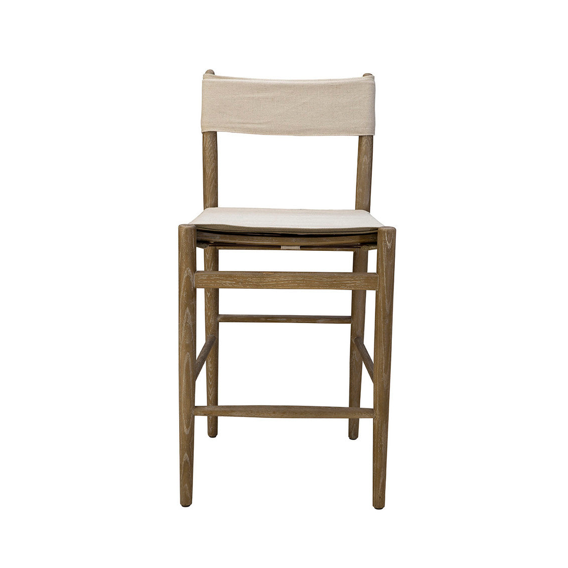 Tabouret de bar en lin Preston