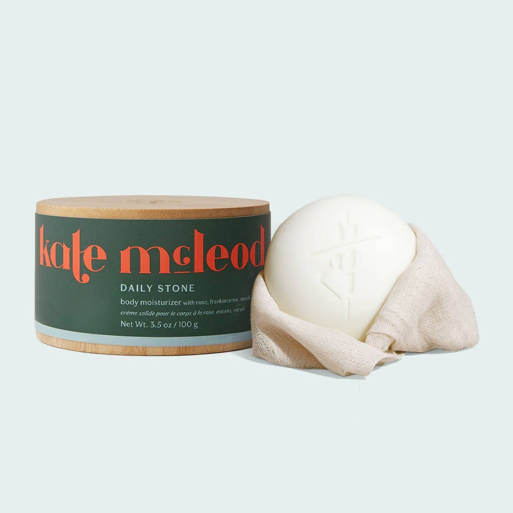 Pain de lotion hydratante intense Daily Stone de Kate McLeod