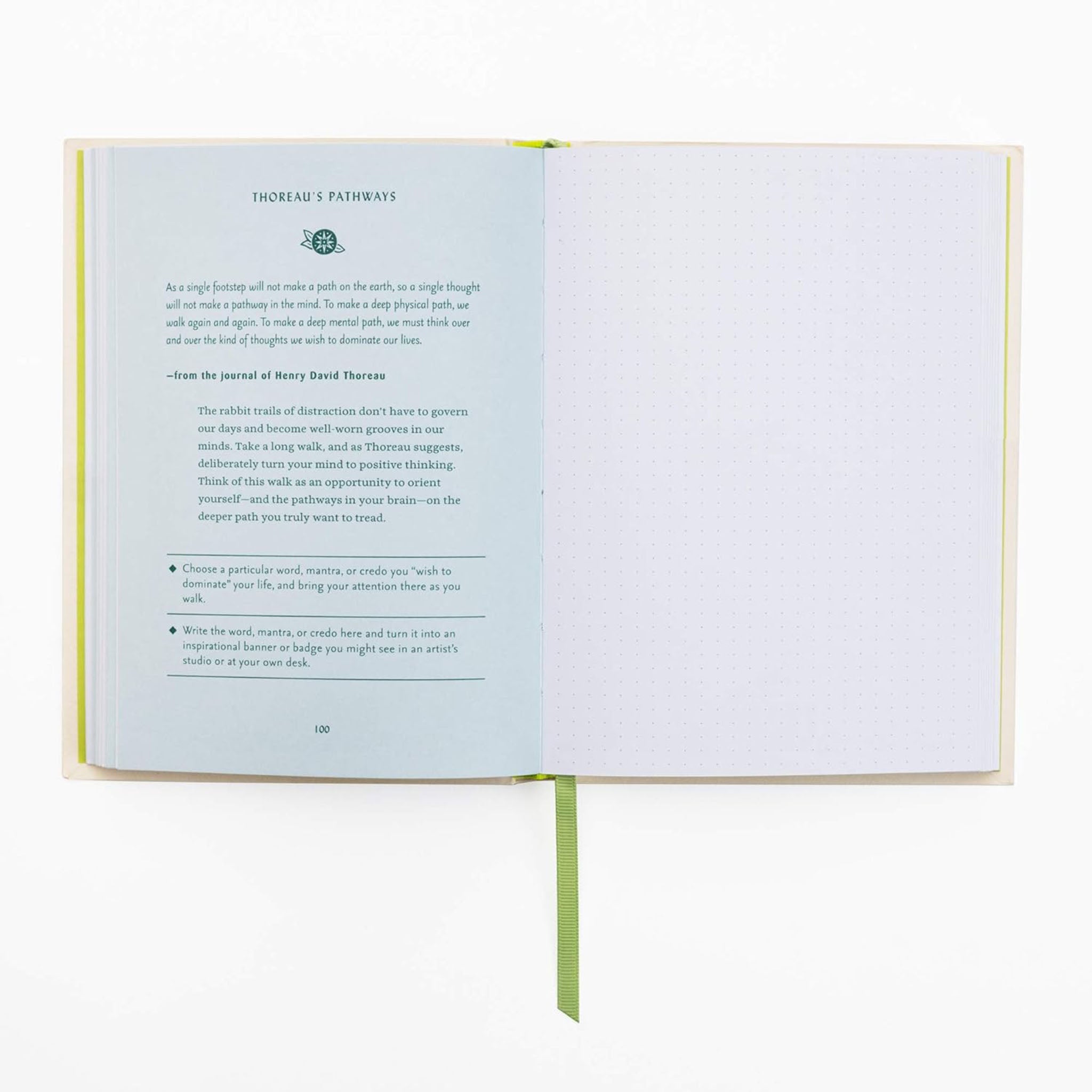 À pied et d'humeur légère 