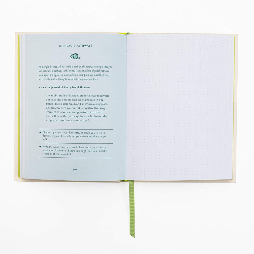 À pied et d'humeur légère 