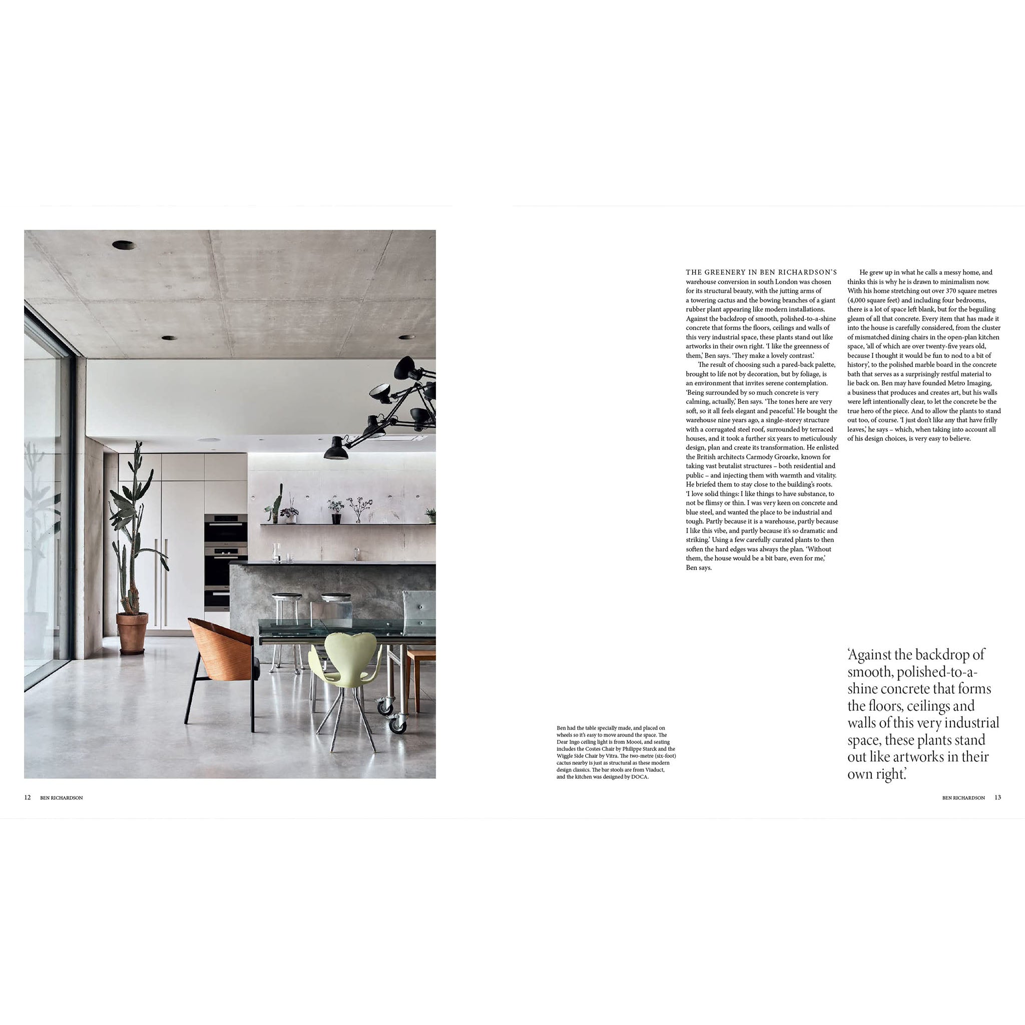 A New Leaf : Des maisons soigneusement sélectionnées où les plantes rencontrent le design