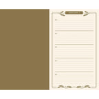 Journal doré d'une ligne par jour