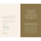 Journal doré d'une ligne par jour